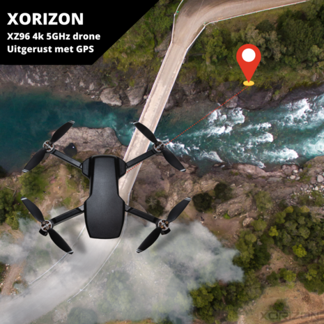 XZ96 4K gimball drone zwart